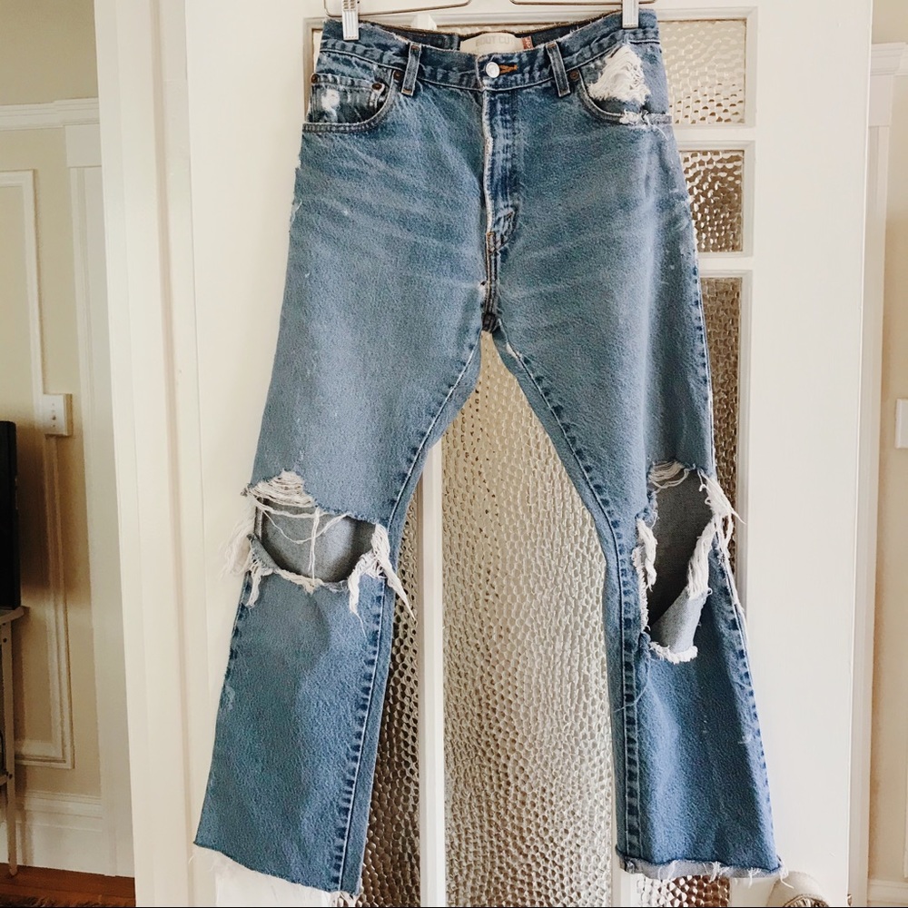 LEVIS 517 BOOT CUT VINTAGE JEANS